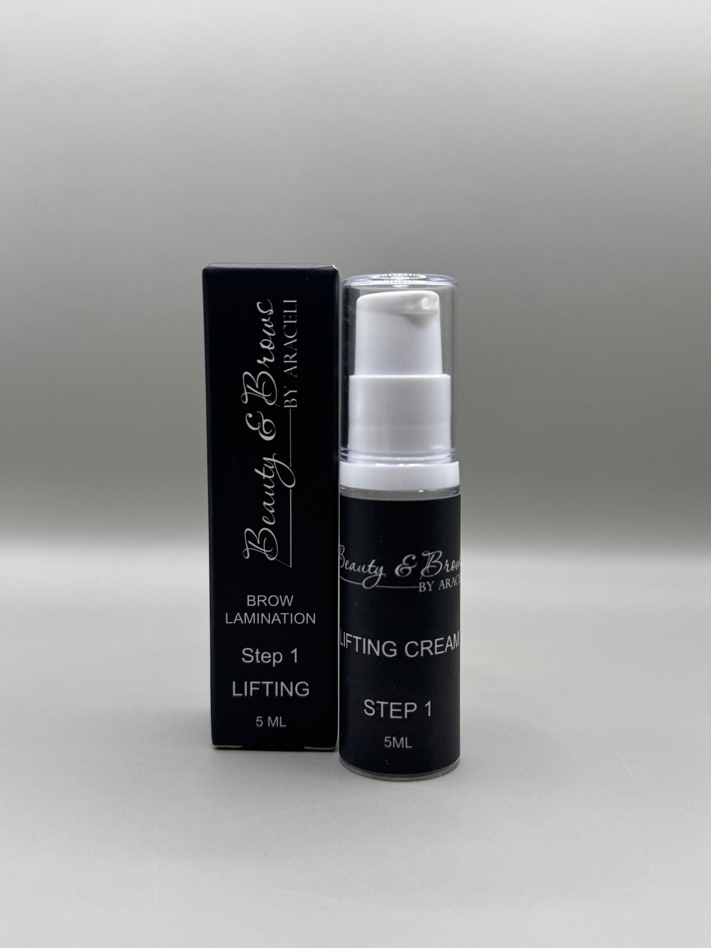 Browlamination, Step 1