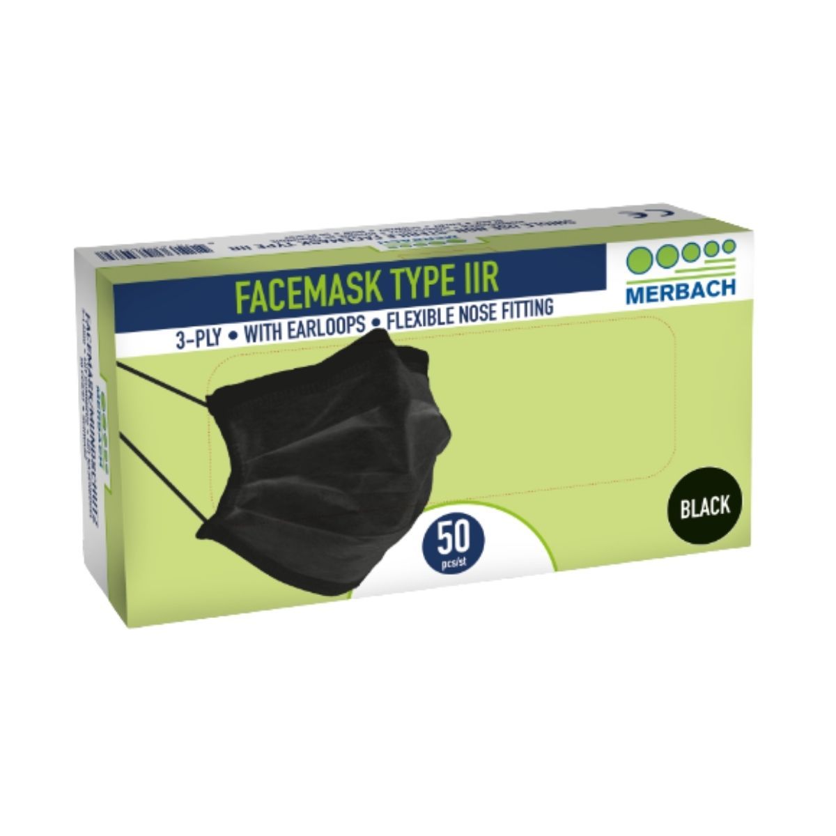 Merbach Mondmasker Zwart