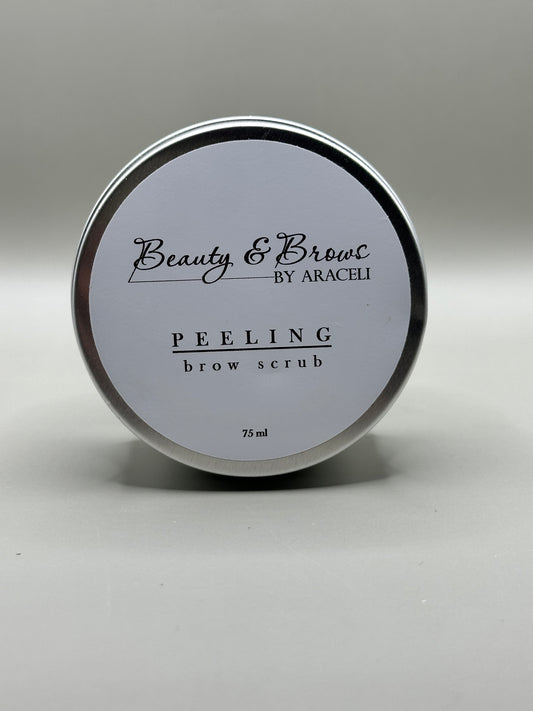 Brow peeling