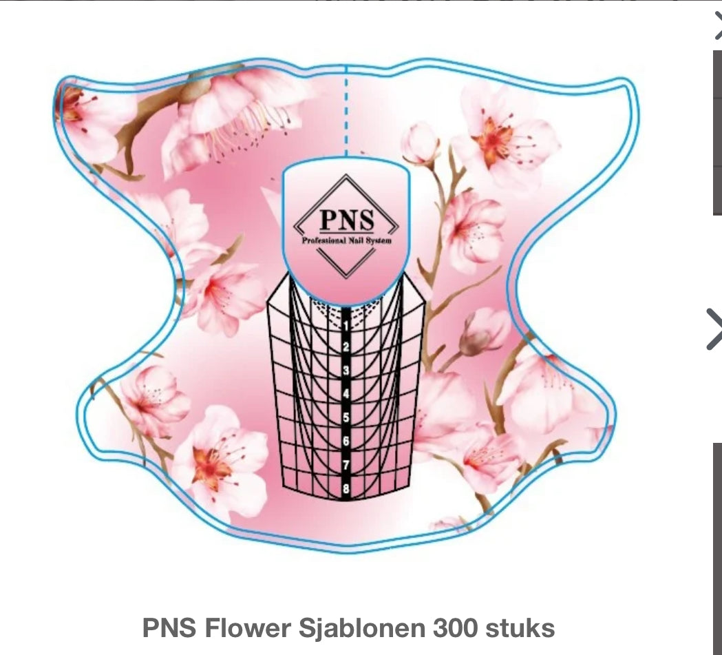 PNS Flower Sjablonen 300 stuks