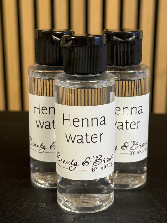 Henna water