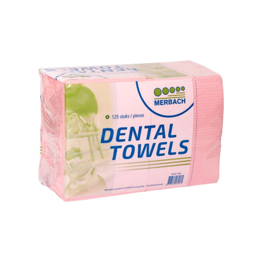 Merbach Dental Towels Roze (125st)