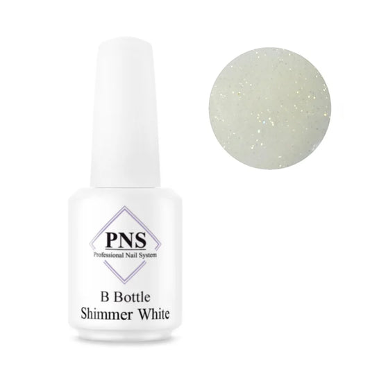 B Bottle Shimmer White