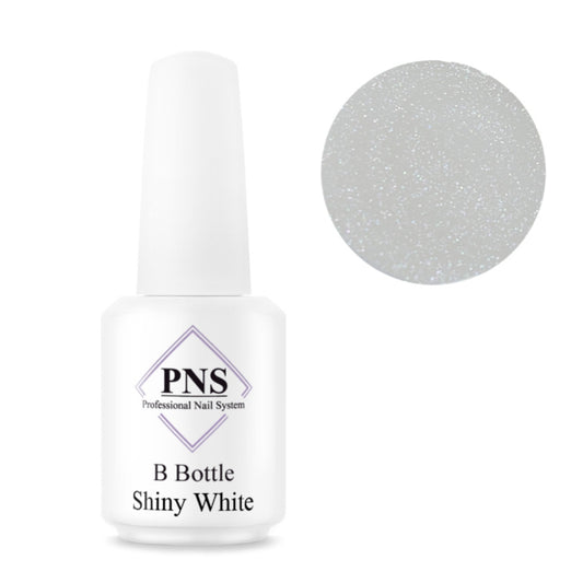 B Bottle Shiny White